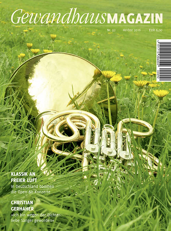 Gewandhaus-Magazin Nr. 92 (Herbst 2016)